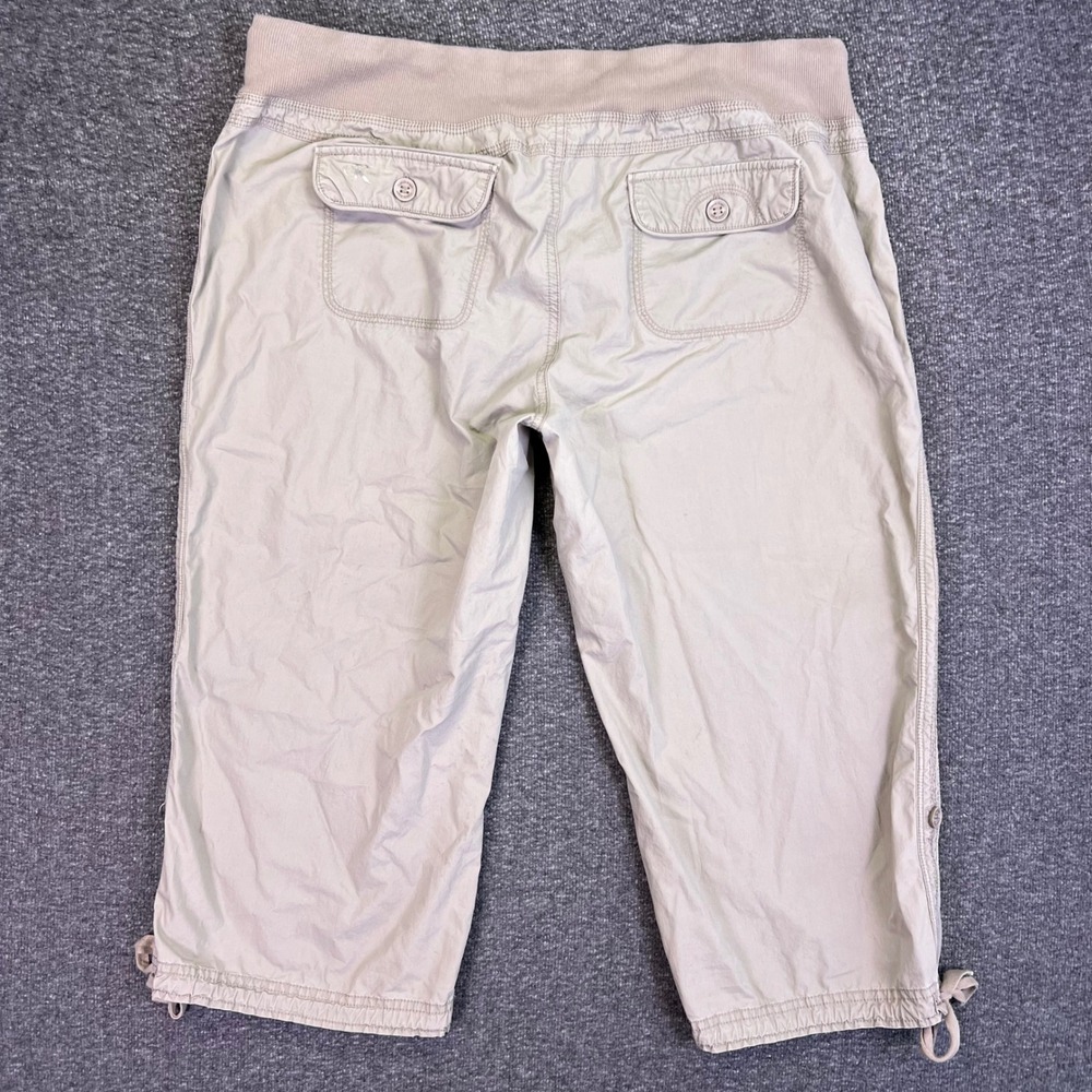 Calvin Klein Capri Pants Womens 2XL Khaki Tan Utility Casual Hiking Crops 38x21 - Picture 3 of 12